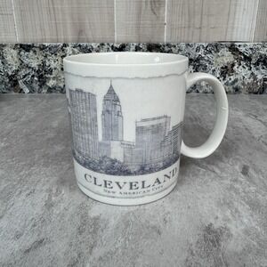Starbucks Architectural Series  Cleveland City Scape Coffee Mug Collector 2007